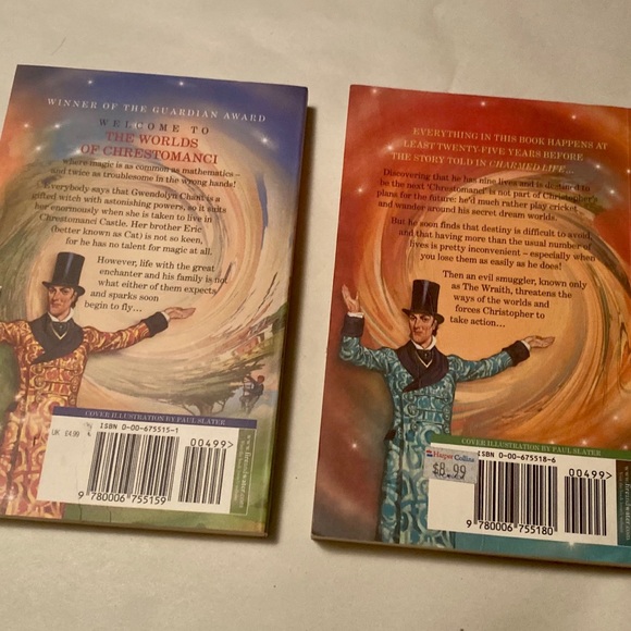 Set of 2 Novels Worlds of Chrestomanci Series Books 1-2 Dianna Wynne Jones - Picture 3 of 7